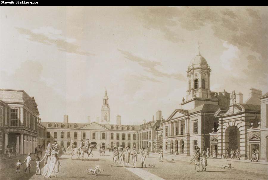 Thomas Pakenham Dublin Castle in the 1790s,seat fo the Viceroy and hub of Briish Power